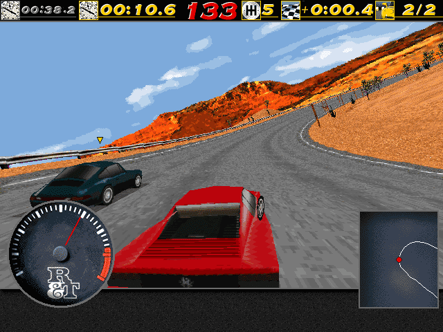 🕹️ Play Retro Games Online: The Need for Speed SE (DOS)